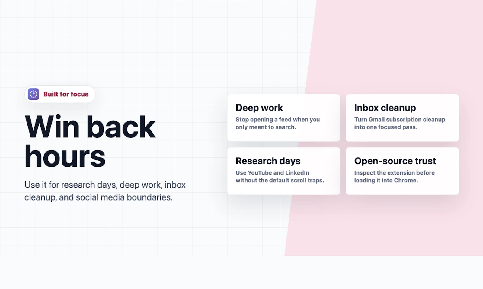 TimeBack (Get your time back) screenshot 6