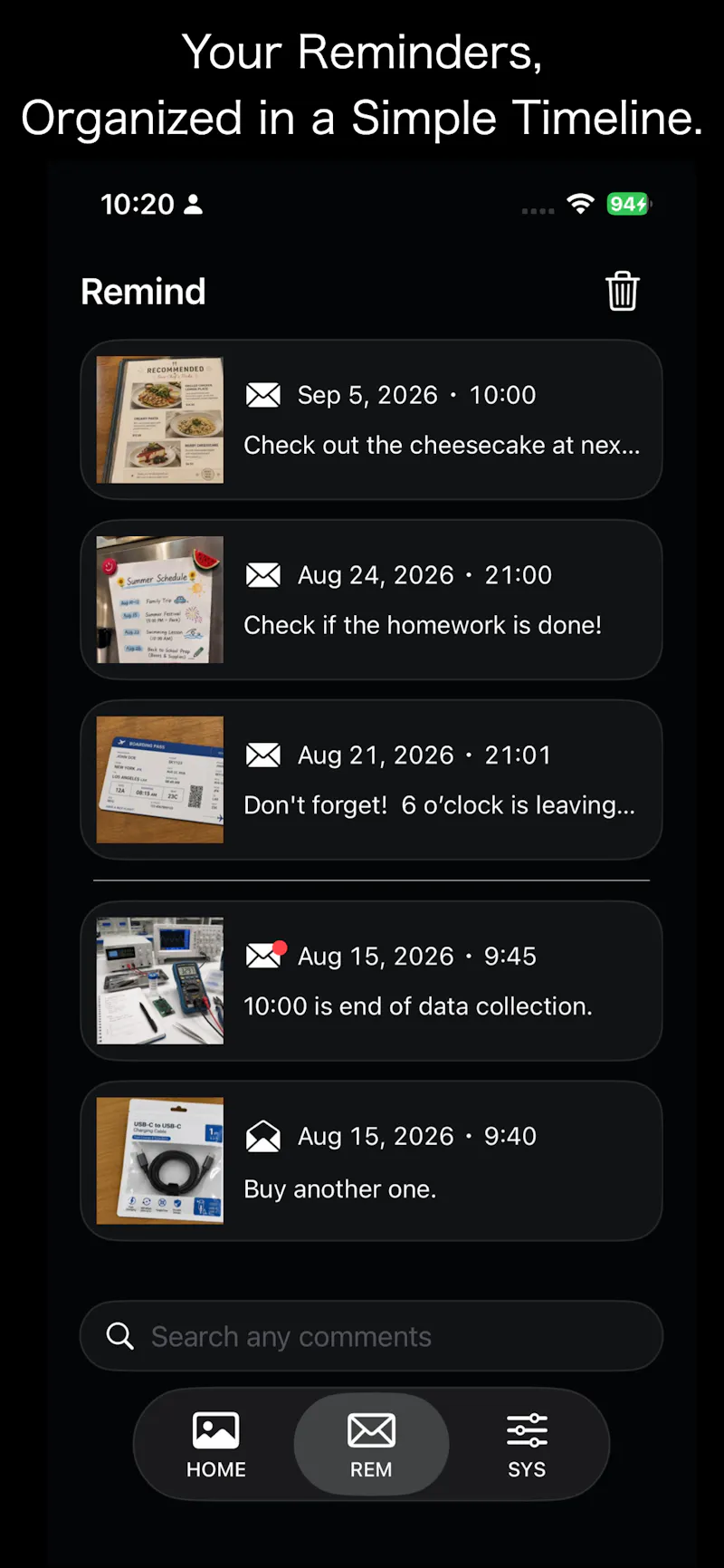 PicReminder screenshot 3