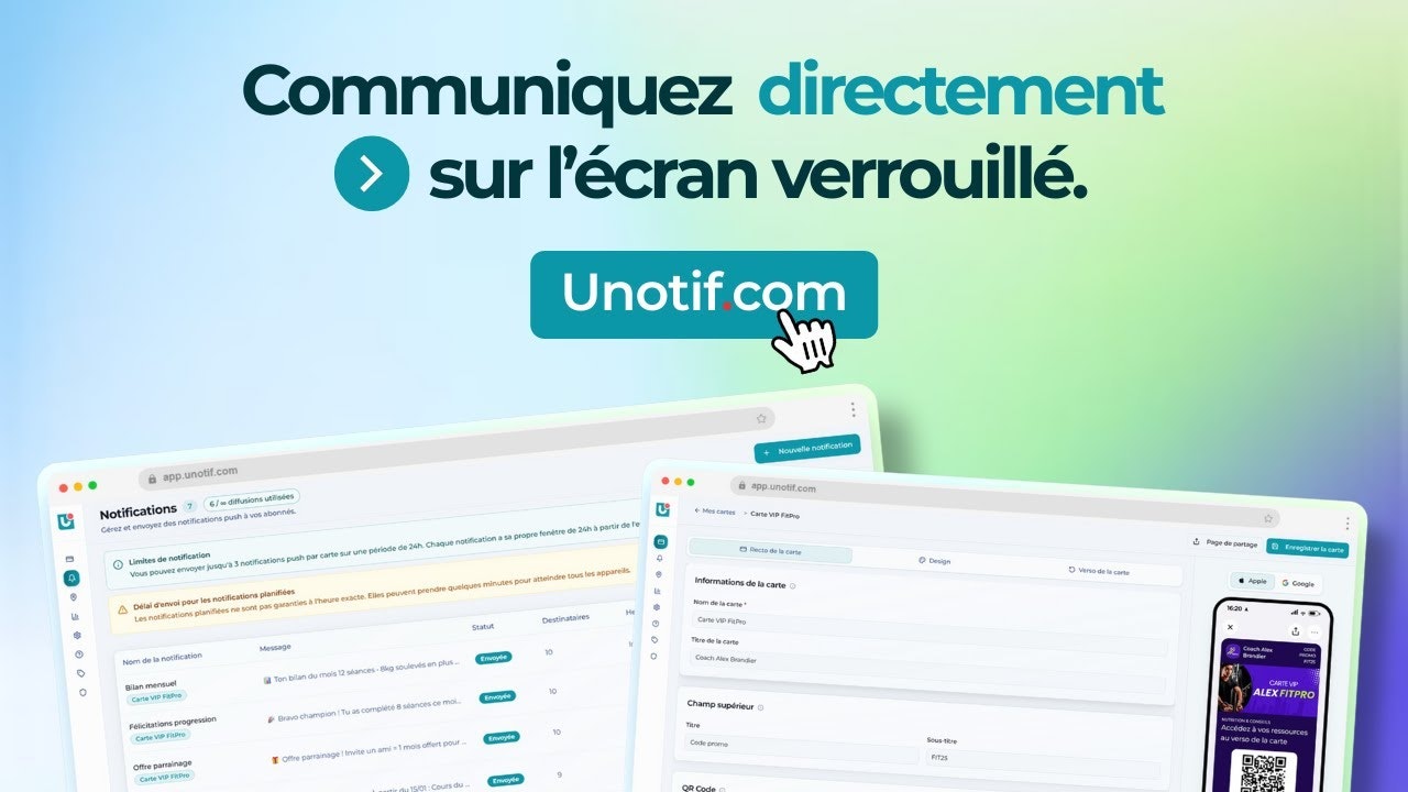 Unotif gallery image