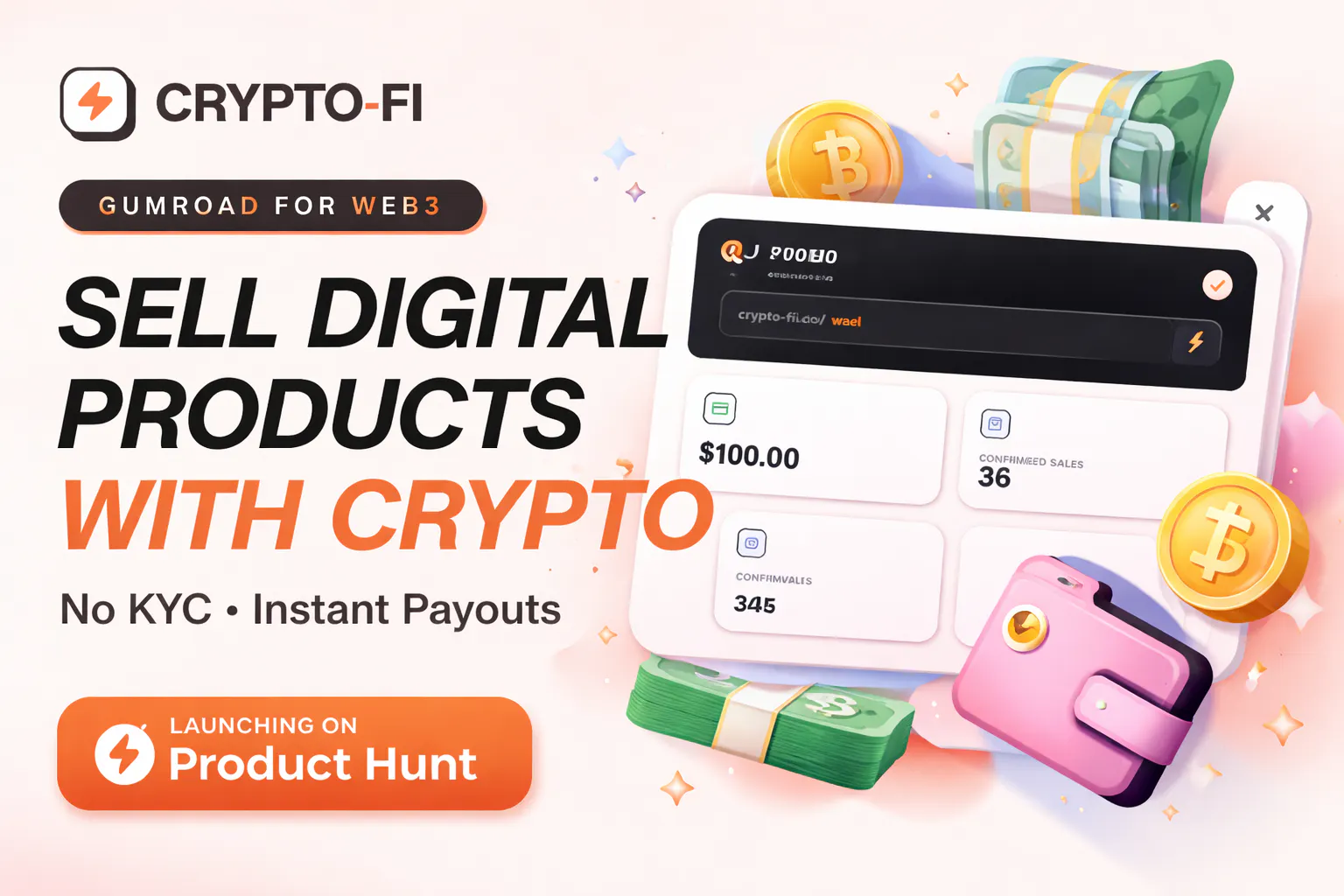 Crypto-Fi 제품 배너