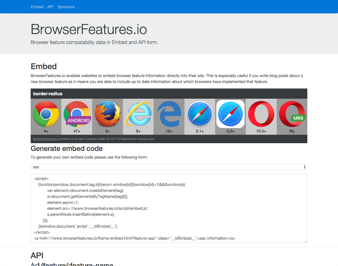 Browser Features gallery image
