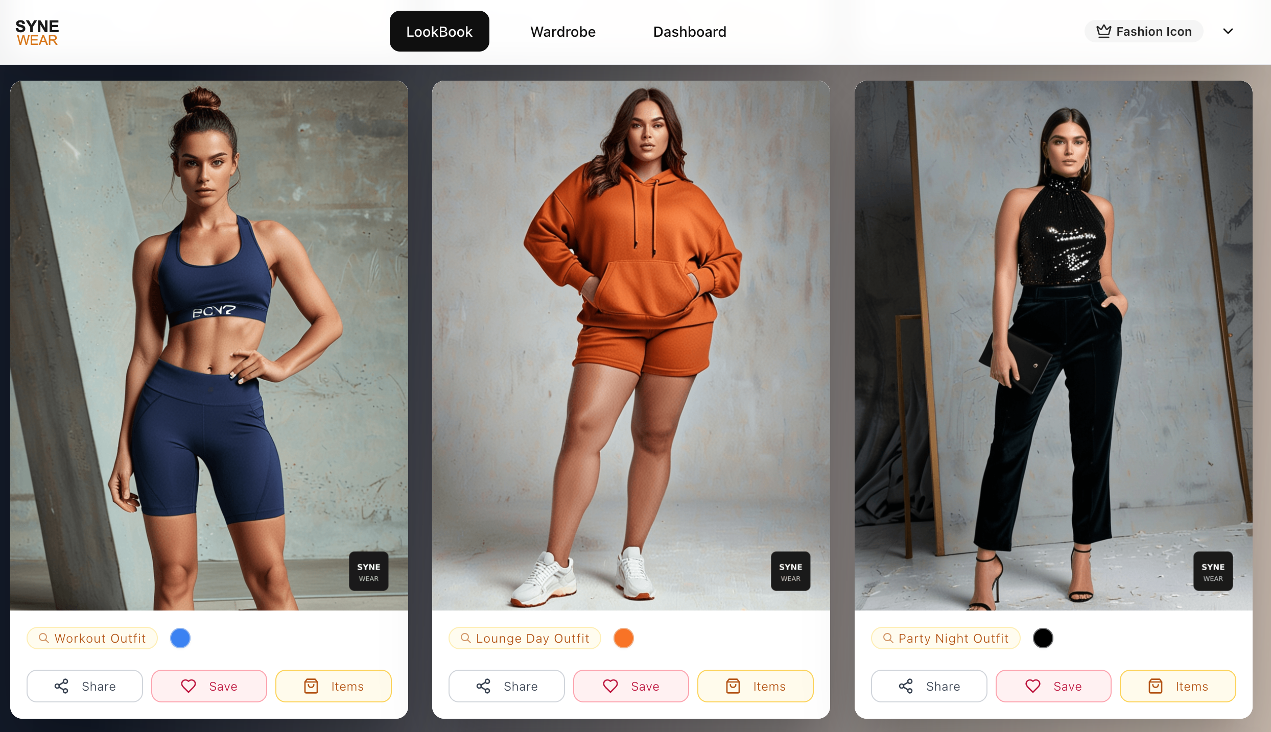 Média Synewear - Moteur de découverte de mode AI 3