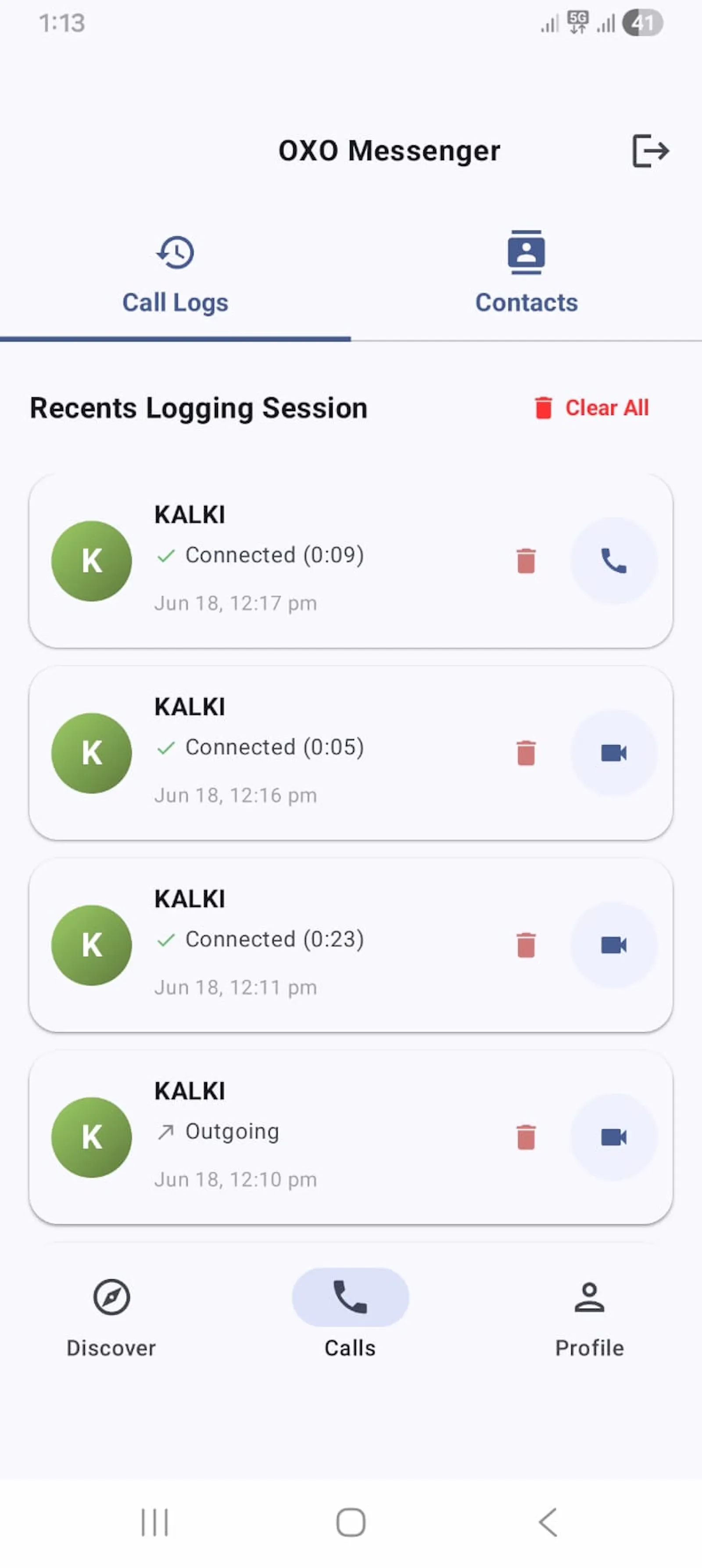 Oxo messenger  screenshot 4