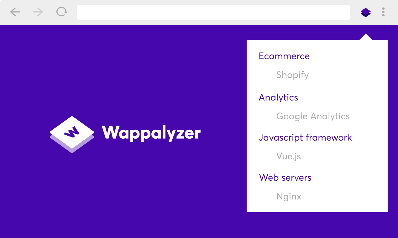 Wappalyzer gallery image