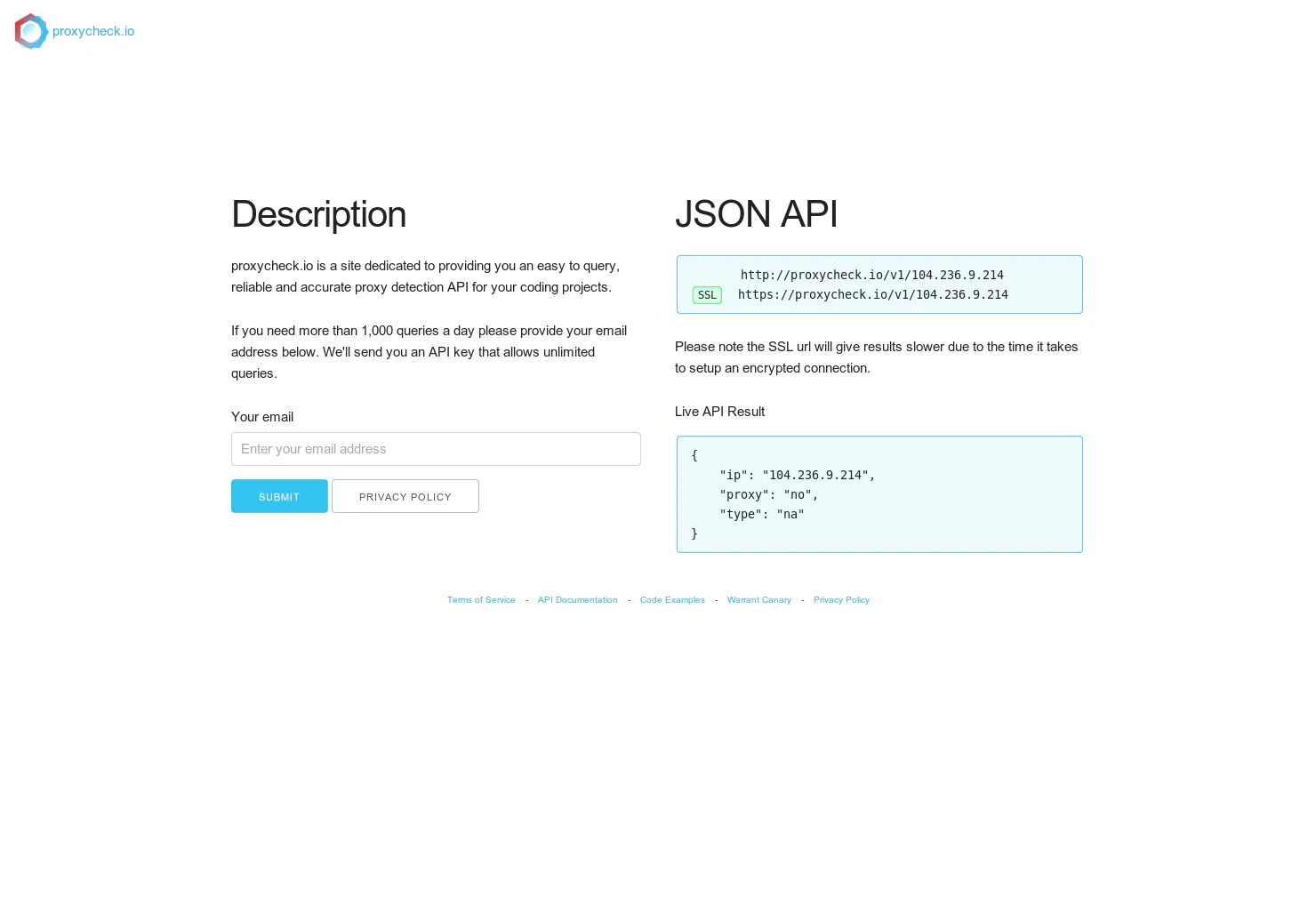 proxycheck.io