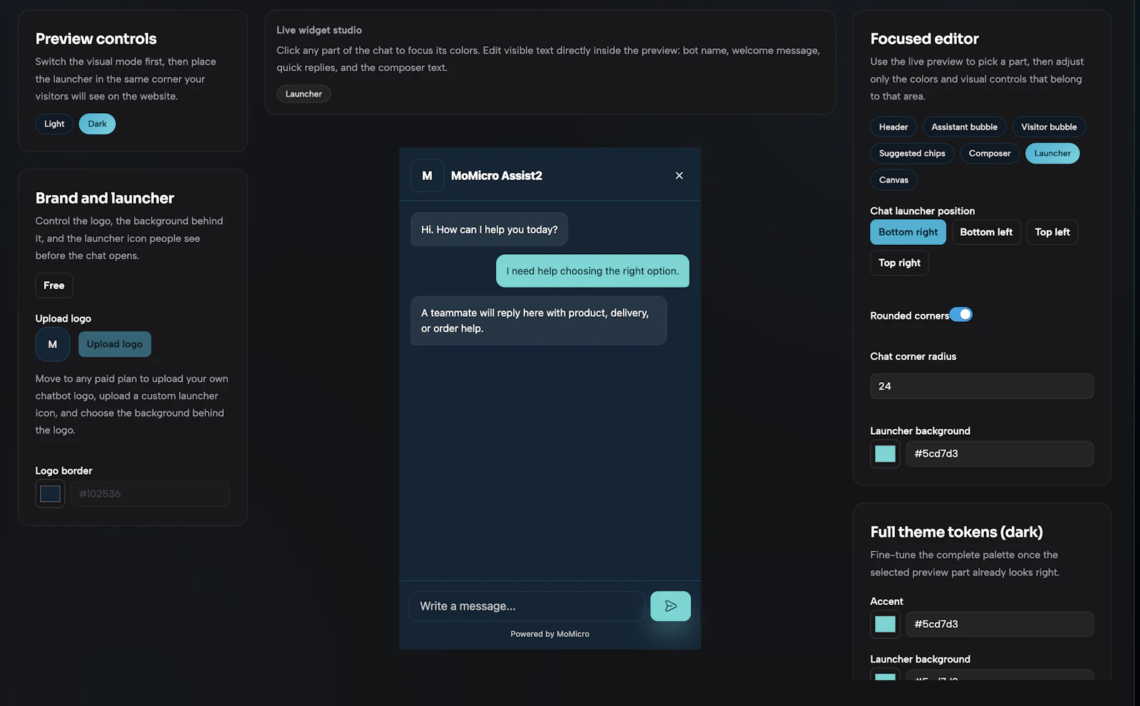 MoAssist screenshot 2