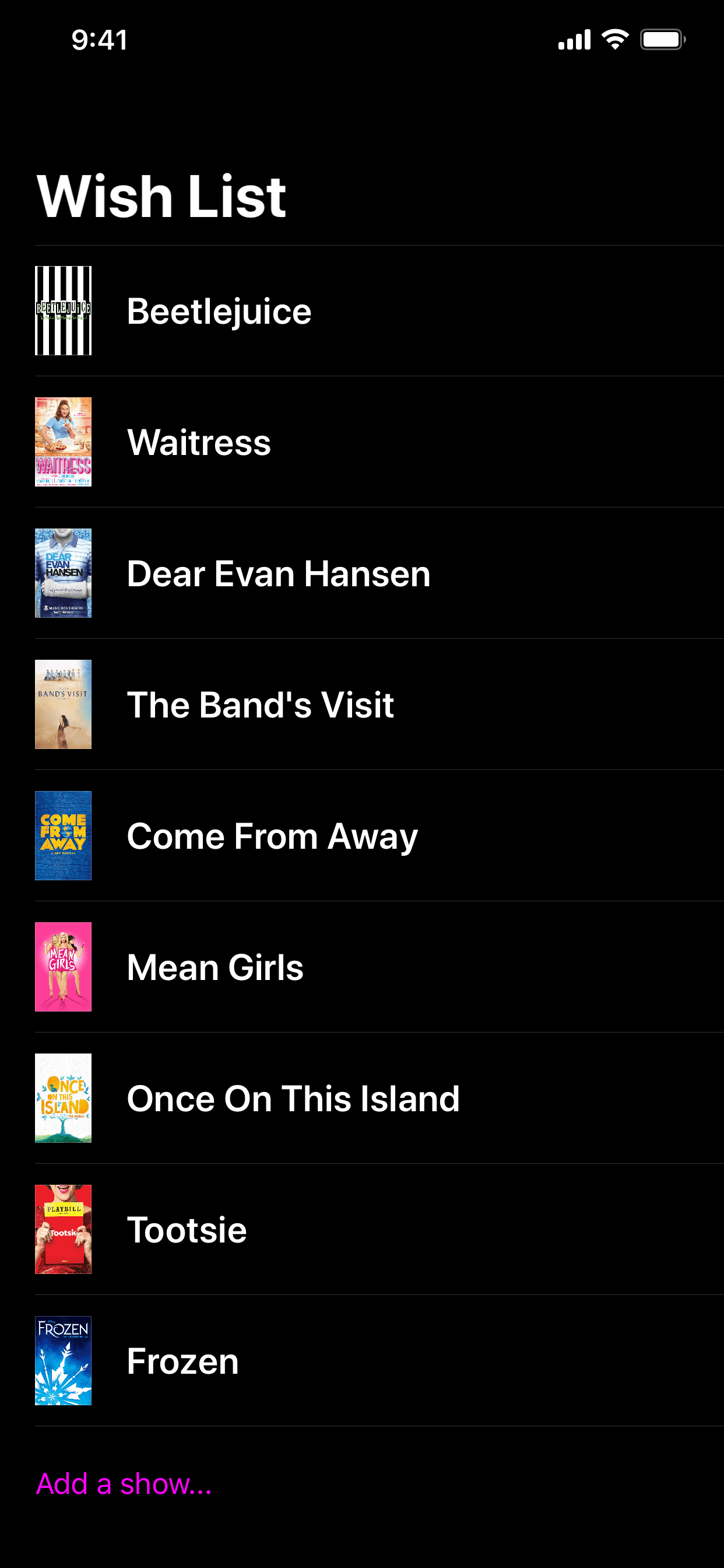 Mezzanine Theater Diary gallery image