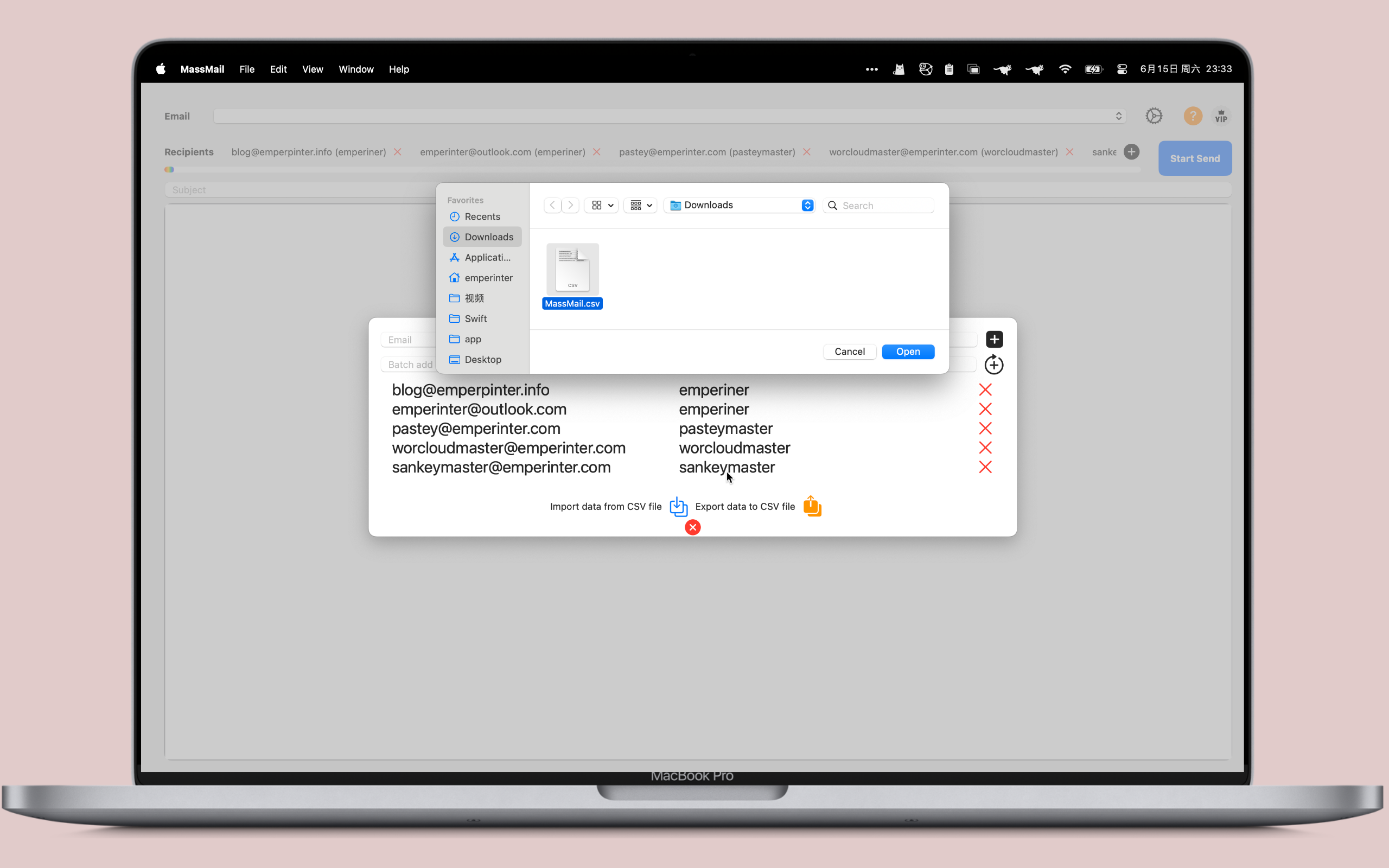 MassMail gallery image