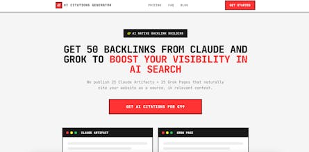 AI Citations Generator gallery image