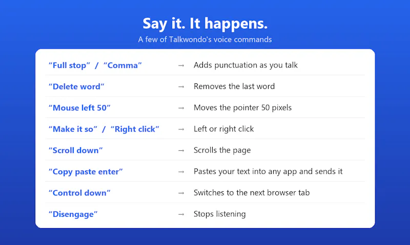 Talkwondo screenshot 1