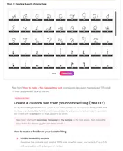 Handwriting Font Maker gallery image