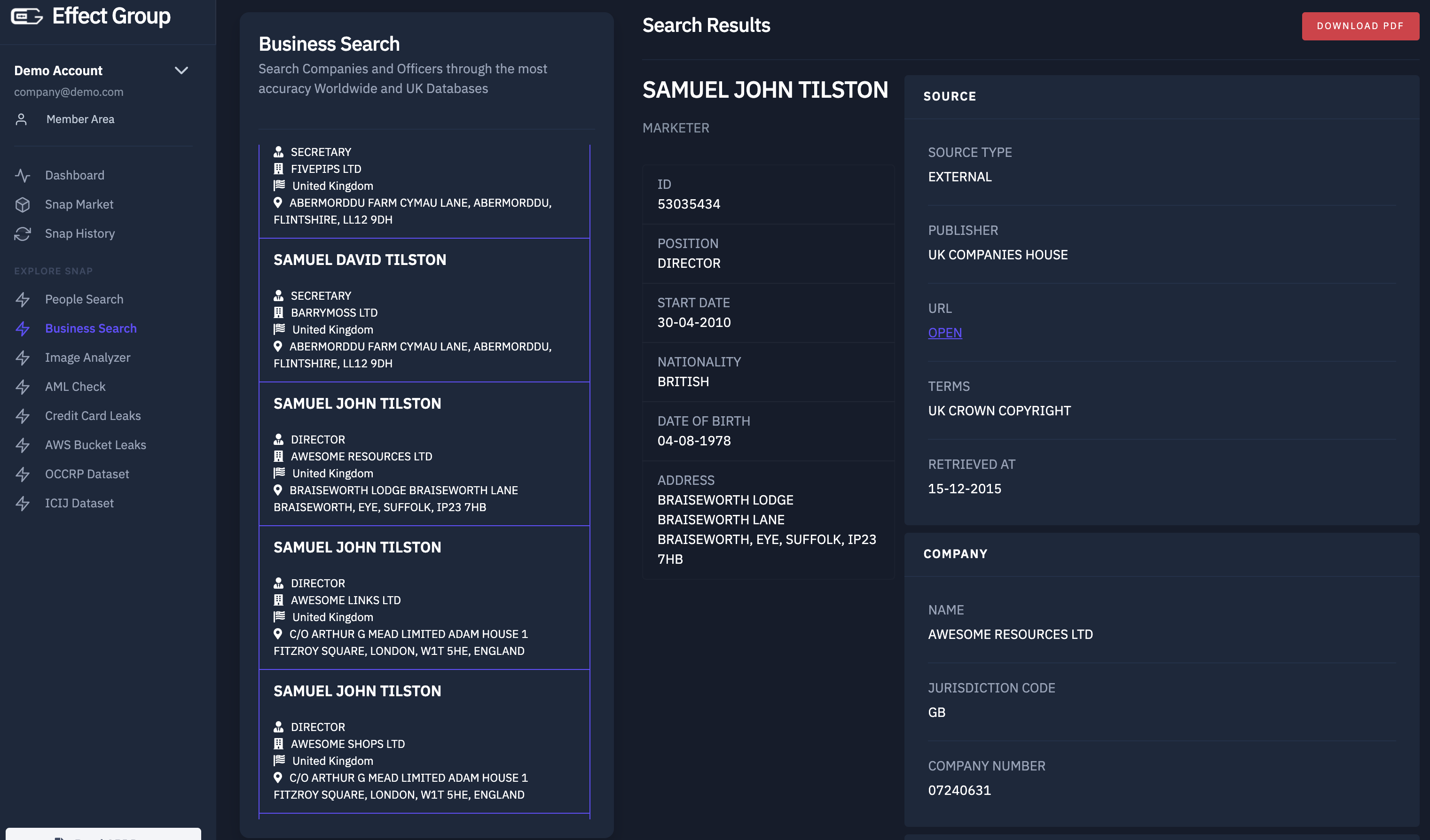 Intelligence & Research by Effect Group gallery image