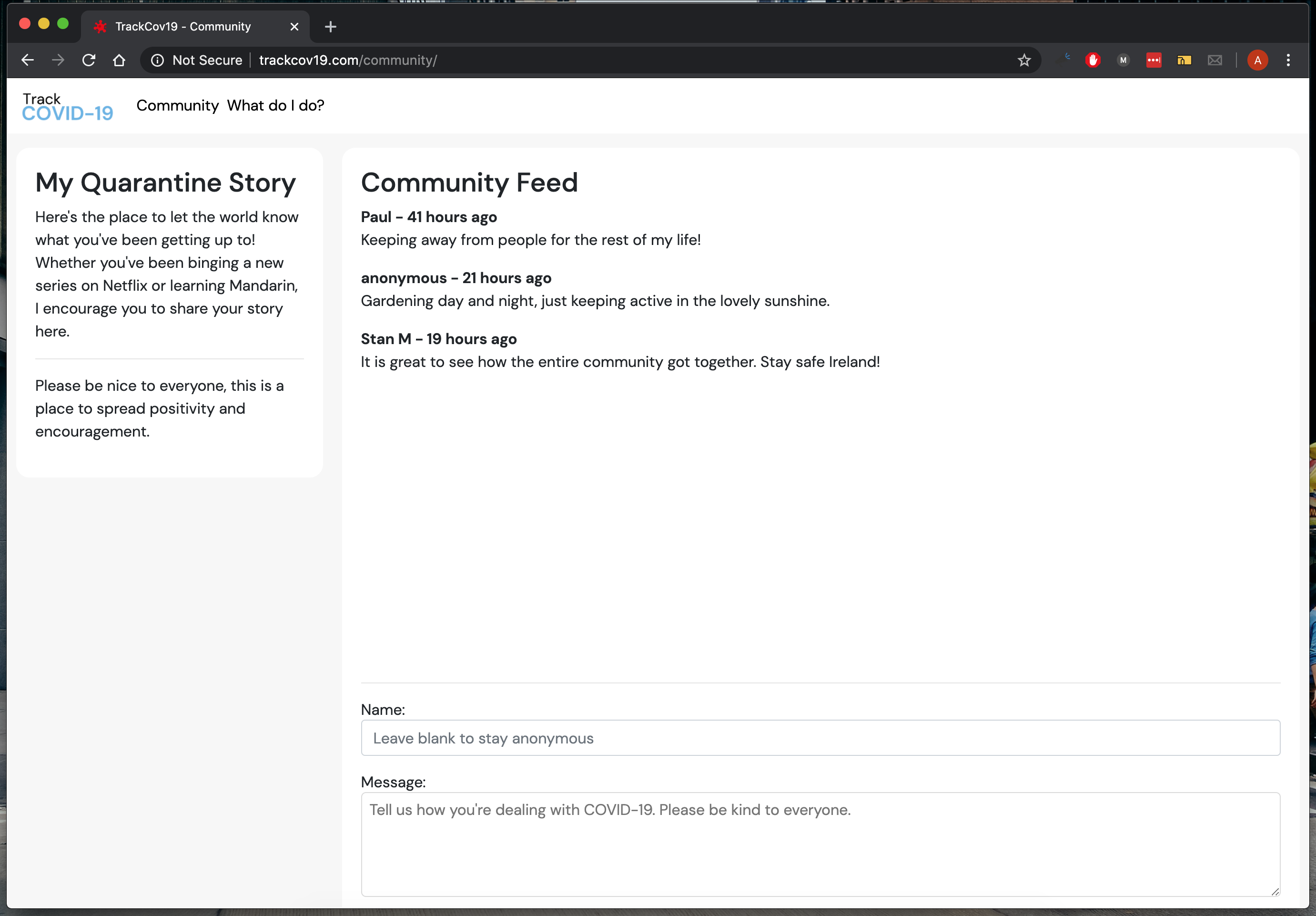 COVID-19 | My Quarantine Story gallery image
