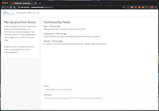 COVID-19 | My Quarantine Story gallery image