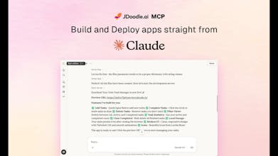 JDoodle.ai MCP gallery image