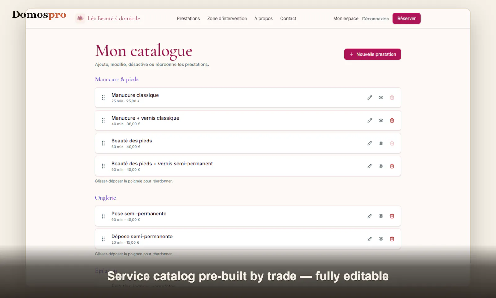 Domospro screenshot 5