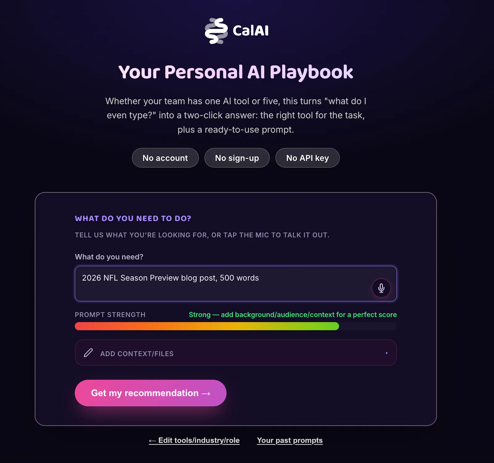 CalAI Solutions screenshot 3