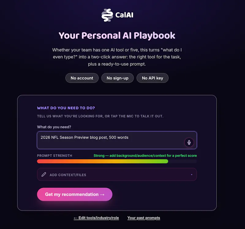 CalAI Solutions screenshot 3
