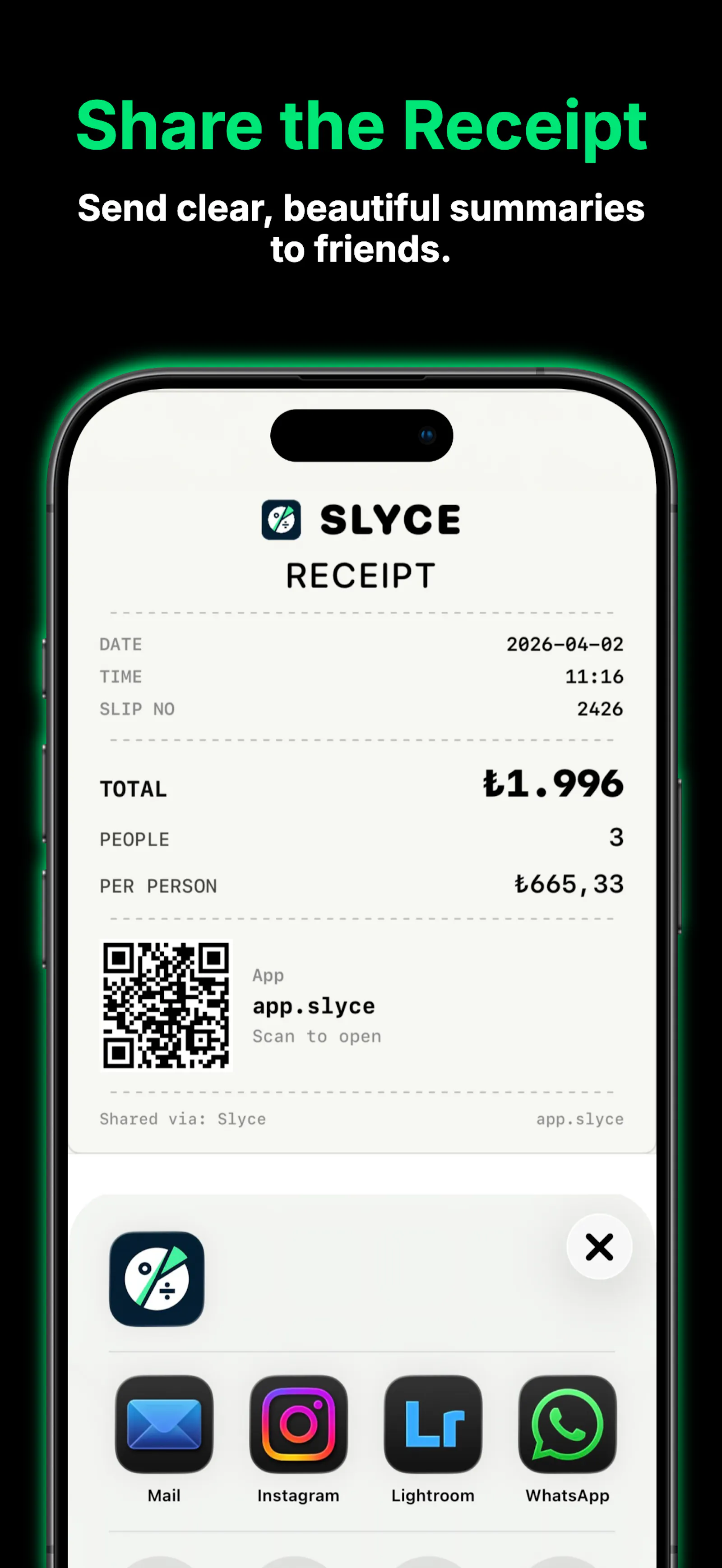 Slyce: Tip & Split Calculator  screenshot 4