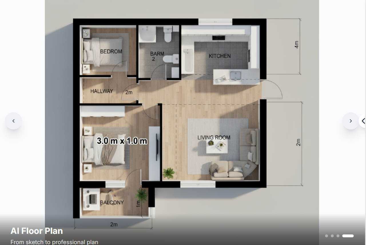 DomAI.si - Main product screenshot demonstrating key features and user interface