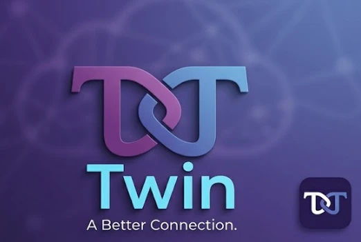 Twin — Basta Swipe. logo