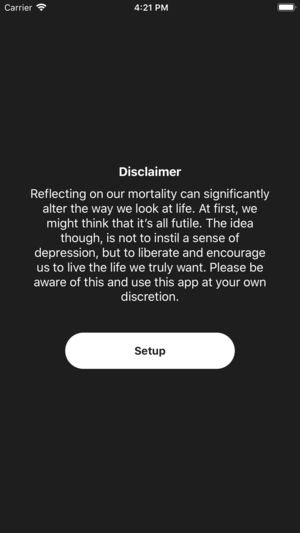 Memento Mori App gallery image