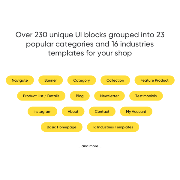 Creation Shop UI Kit gallery image