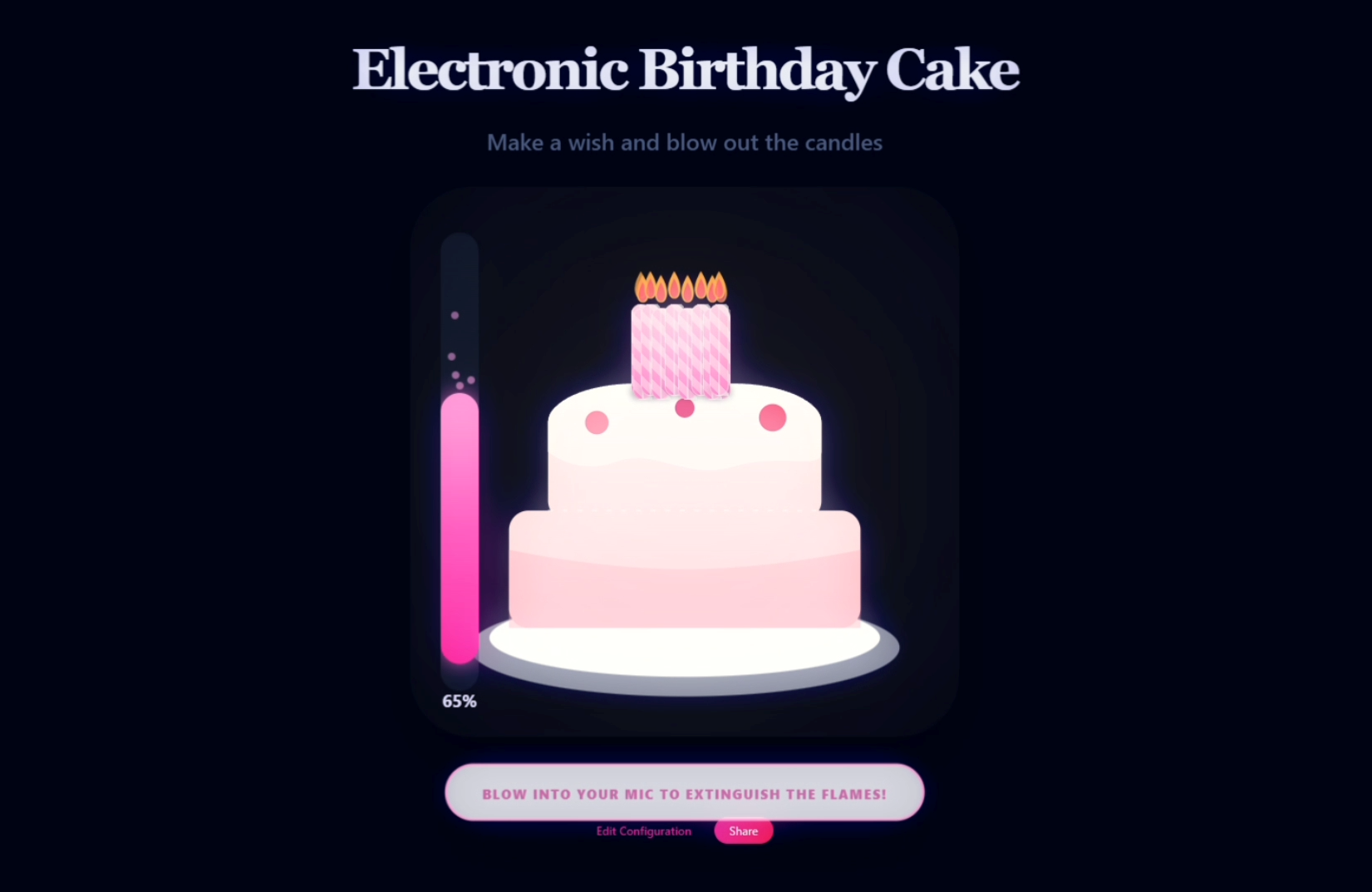 Blow Birthday Candles gallery image