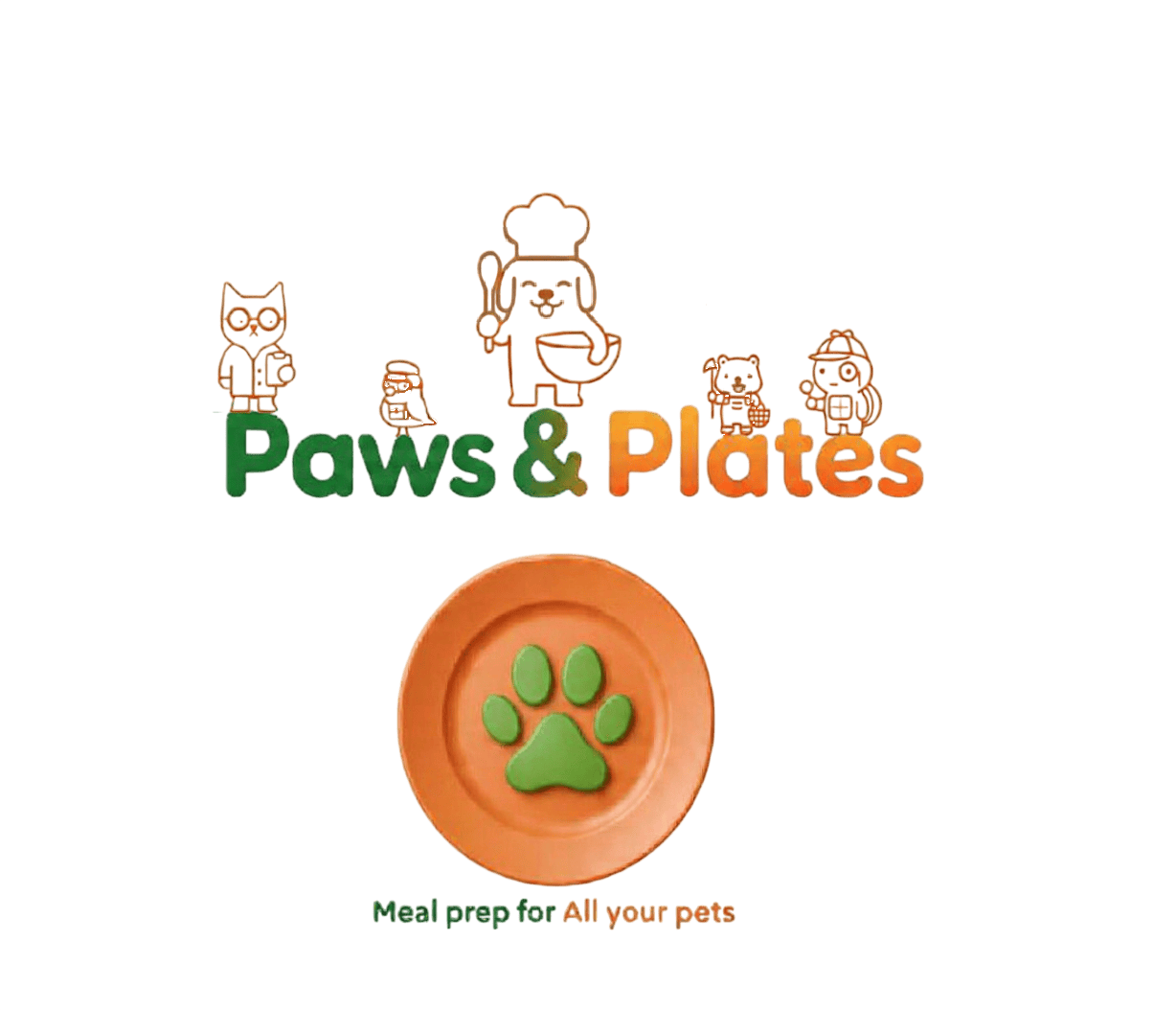 Paws & Plates - Main product screenshot demonstrating key features and user interface
