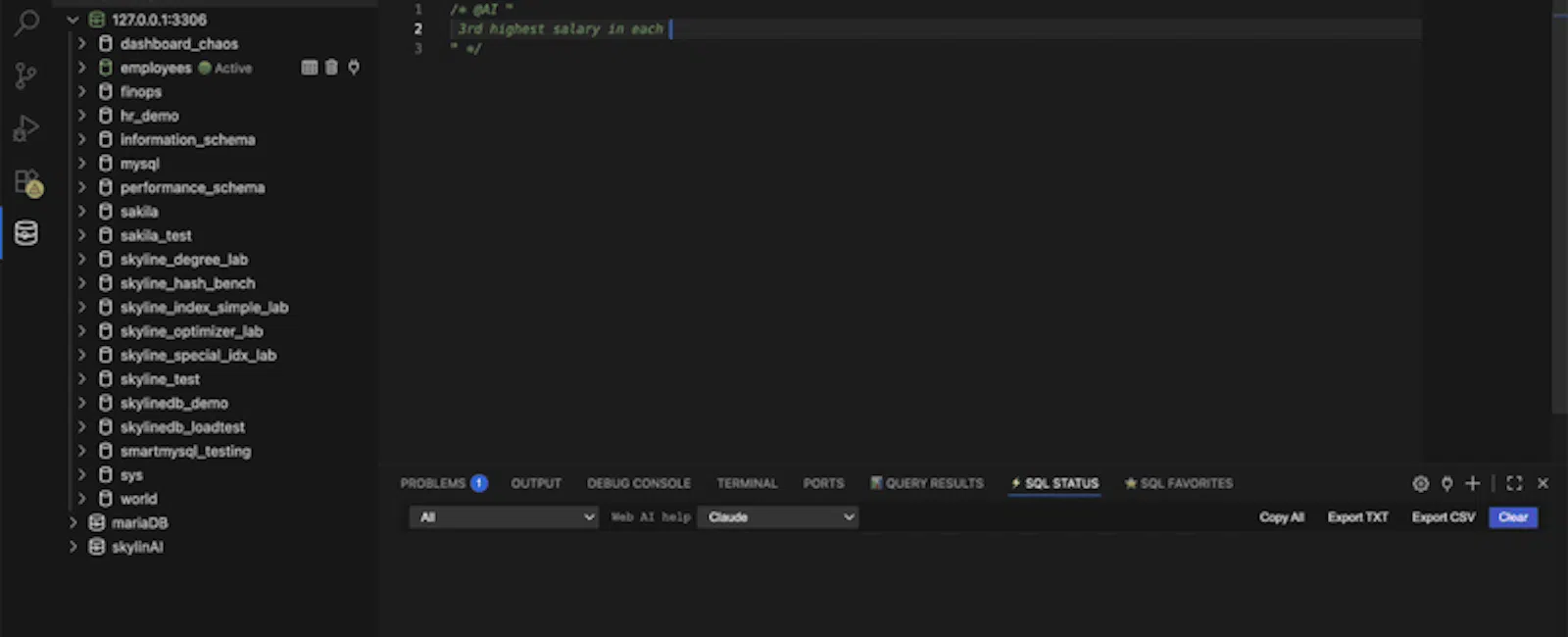 SQLLens.AI – Your AI Database Engineer  screenshot 3