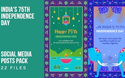Social Pack - India's Independence Day media 1