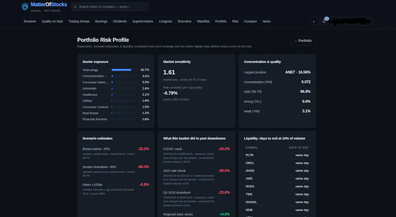 MatterOfStocks screenshot 6