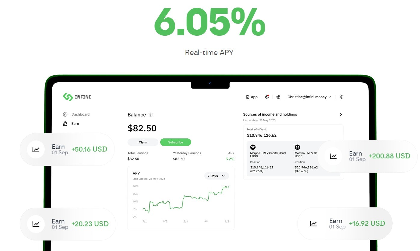 Infini - Screenshot 3 showing product features and functionality
