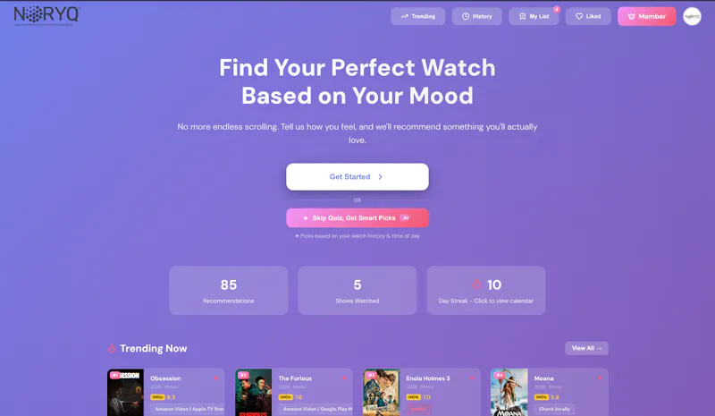 NORYQ screenshot 1