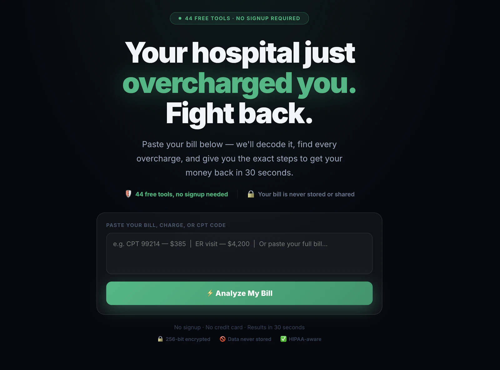 BillVeil screenshot 3