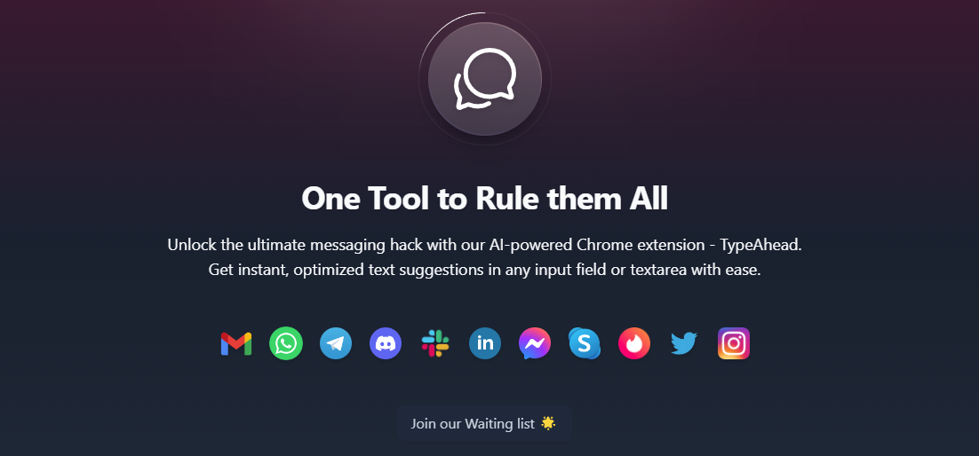 TypeAhead - ChatGPT Everywhere  - Chrome extension for AI text suggestions in any input field media 2