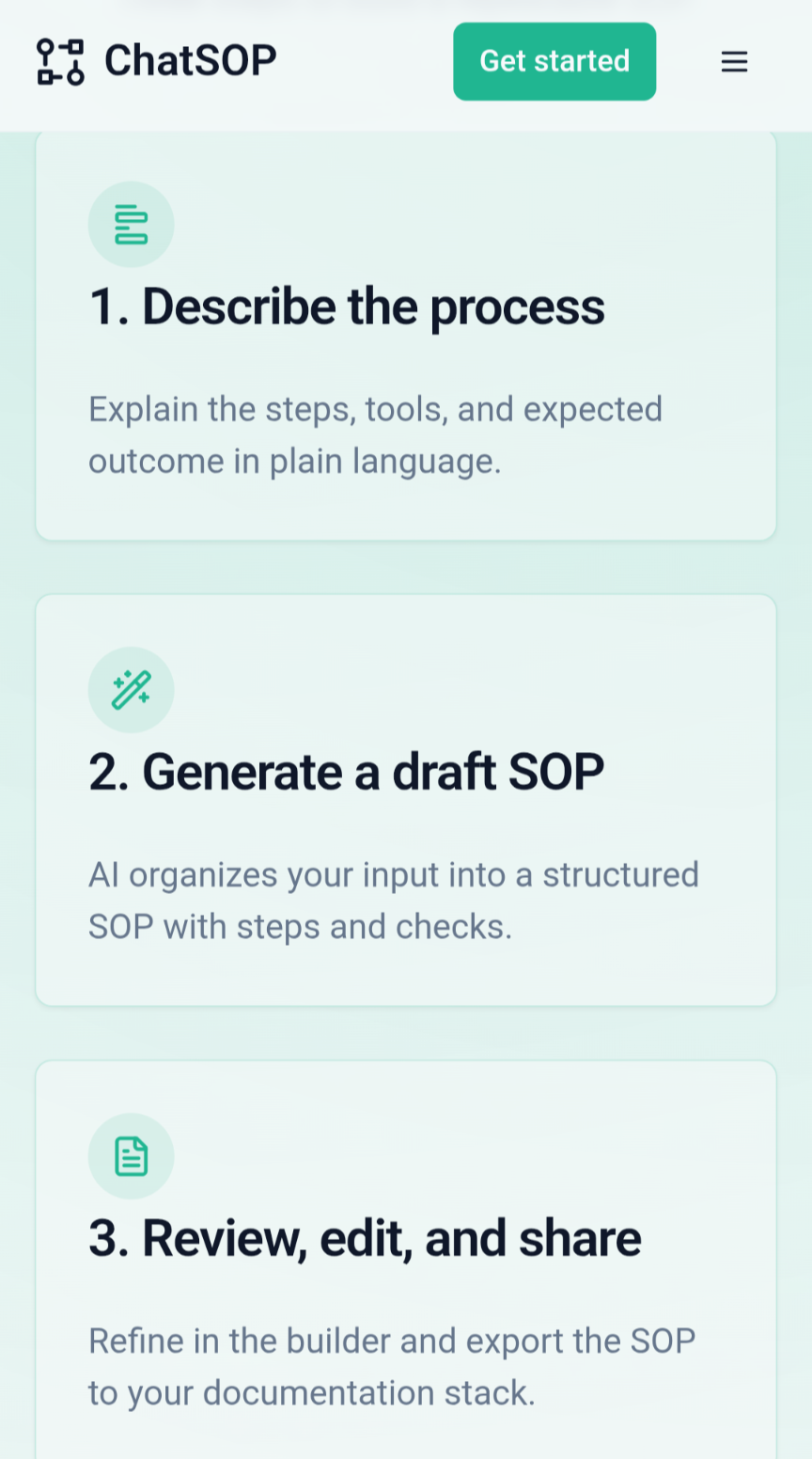 ChatSOP gallery image