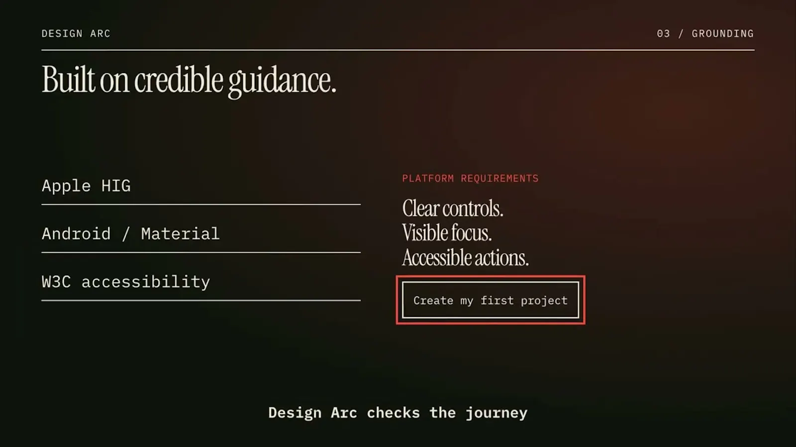 Design Arc screenshot 1 (video preview)