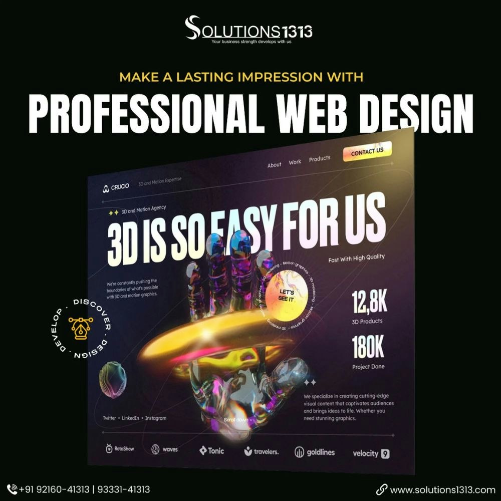 Web Development Company in Mohali - Screenshot 2 showing product features and functionality