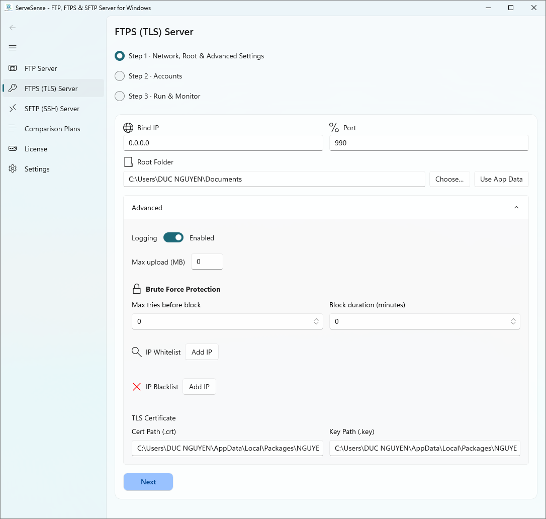 ServeSense gallery image