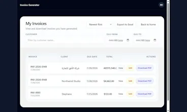 Invoice Generator gallery image