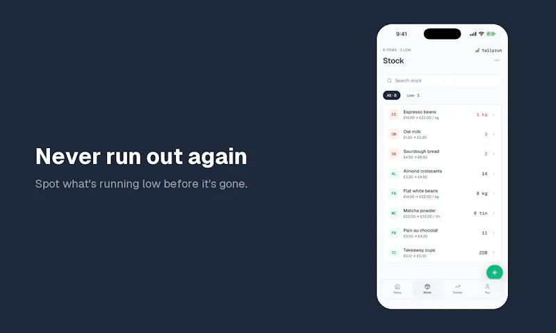 TallyRun screenshot 5