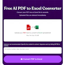 PDF to Excel AI Converter gallery image
