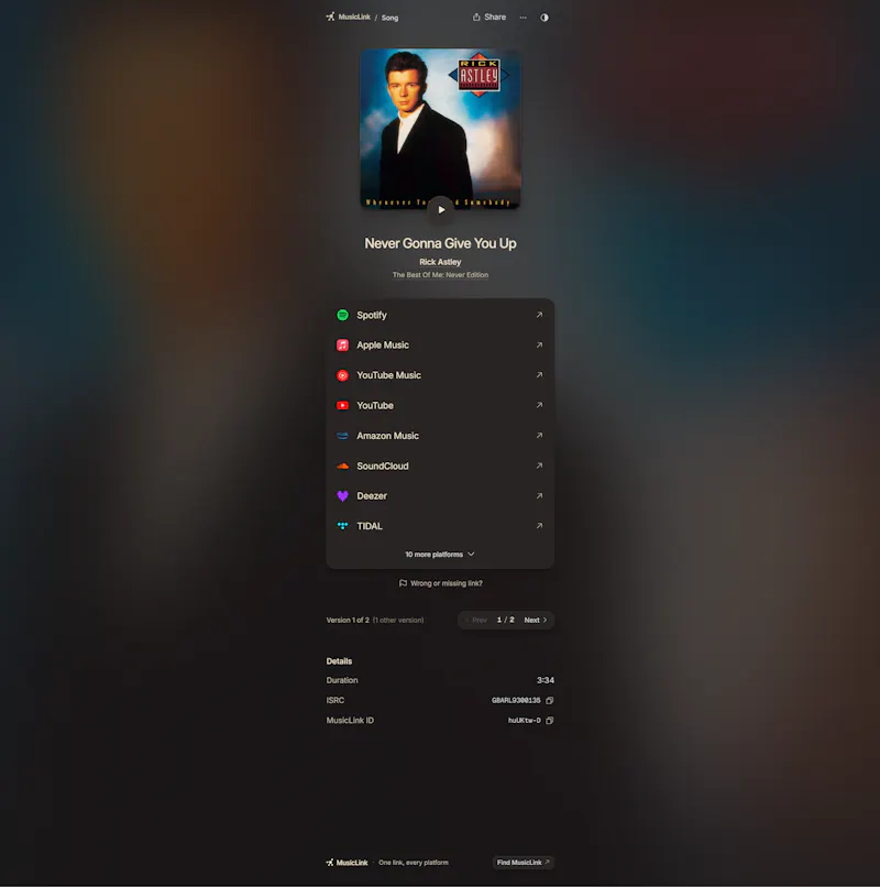 MusicLink screenshot 3