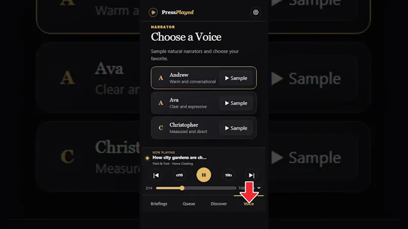 PressPlayed.com screenshot 1 (video preview)