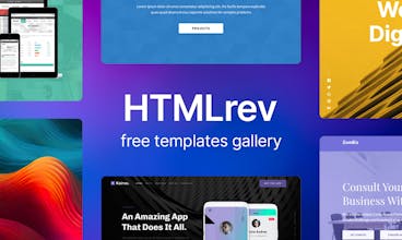 Eine Sammlung von HTML-Website-Vorlagen auf HTMLrev.