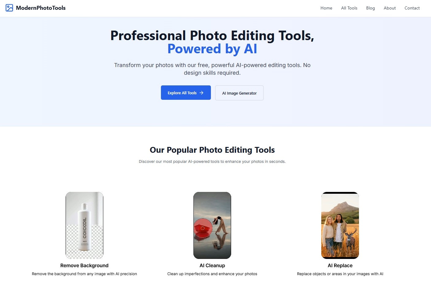 AI Prompt Generator | Modern Phototools gallery image