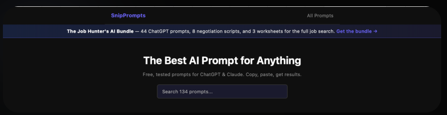 SnipPrompts gallery image