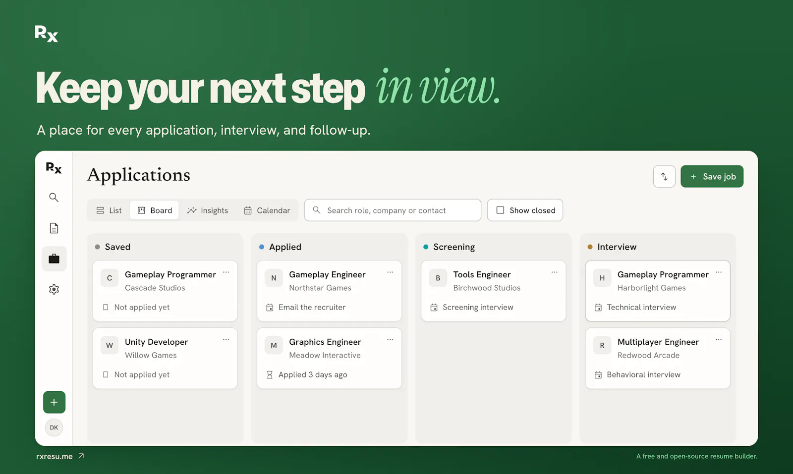 Reactive Resume v6 screenshot 6