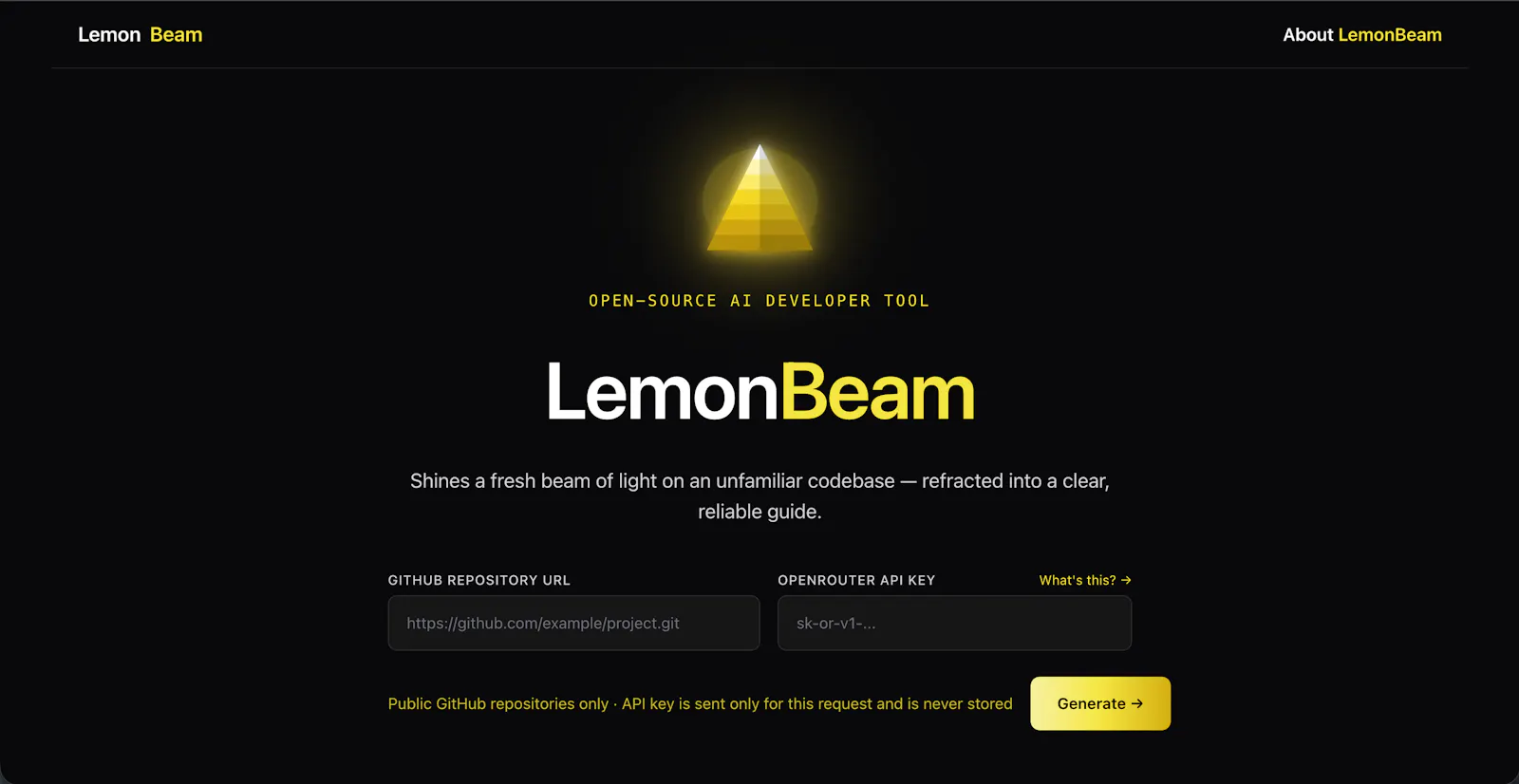 LemonBeam screenshot 1